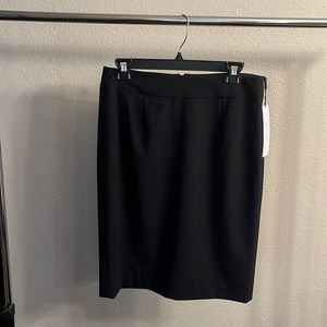 Calvin Klein navy pencil skirt